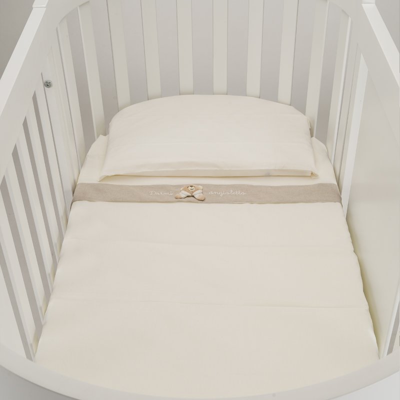 Nanan Set 3 Pezzi Lenzuola Culla Tato - Biancheria Per Lettino Bambino - Foto 3