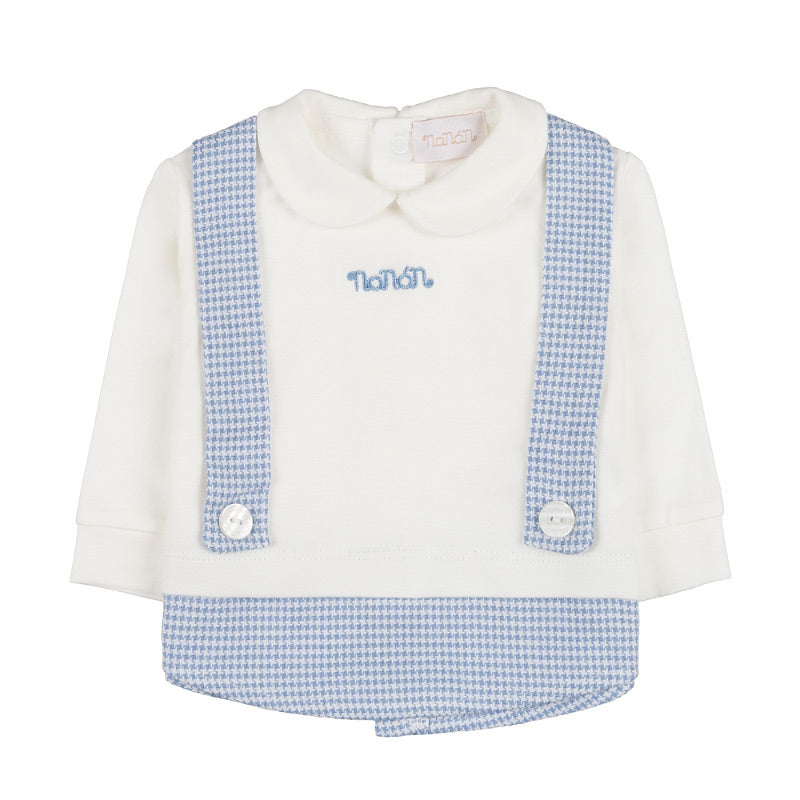 Tutina due pezzi azzurra - Nanan official