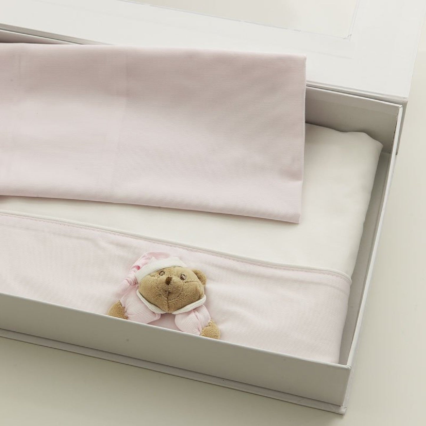 Puccio Set Lenzuola 3pz Letto "Sei la mia stella" Rosa - Nanan official
