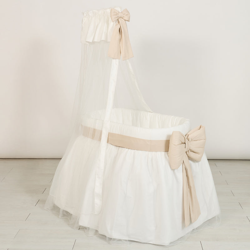 Culla ovale con capotta beige - Nanan official