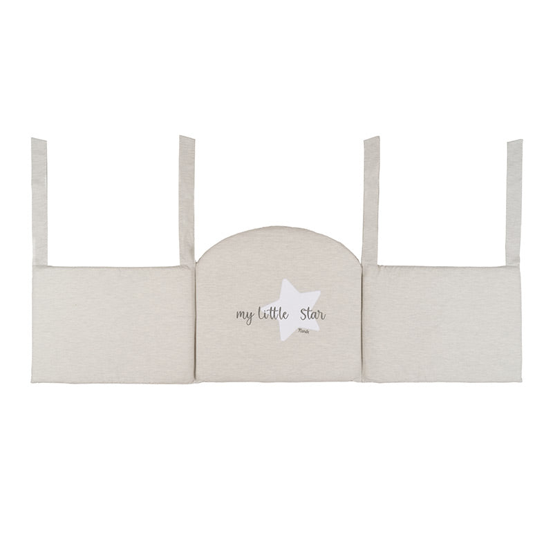 Set piumone e paracolpi My little Star grigio - Nanan official