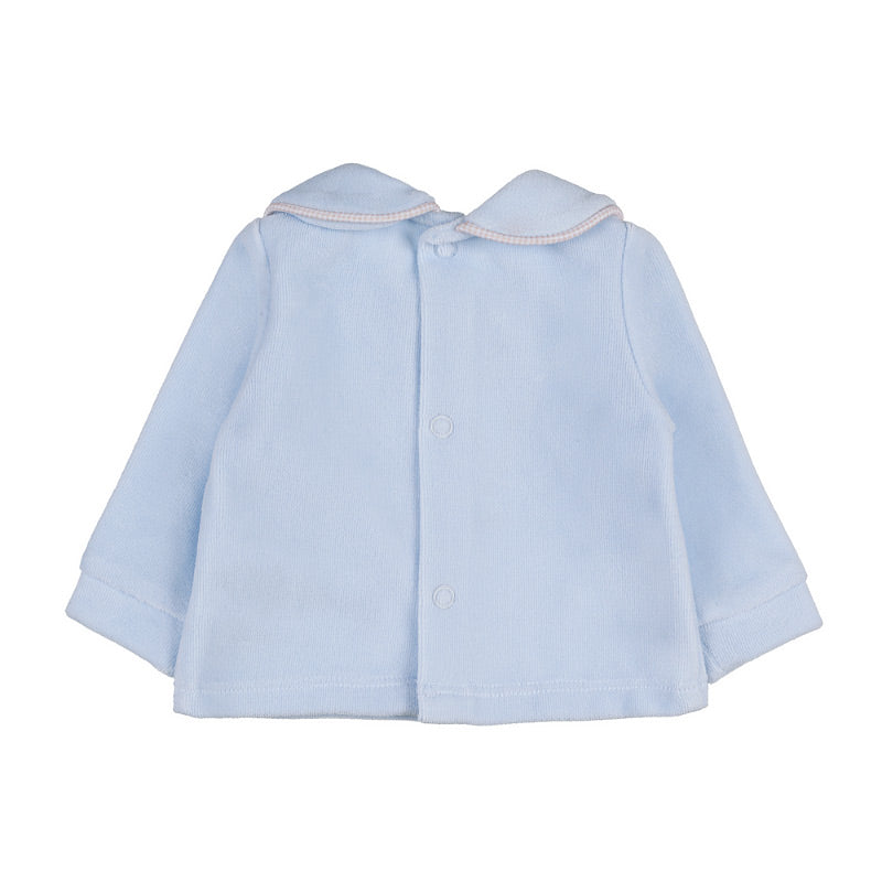 Tutina 2pcs c/orsetto azzurro - Nanan official