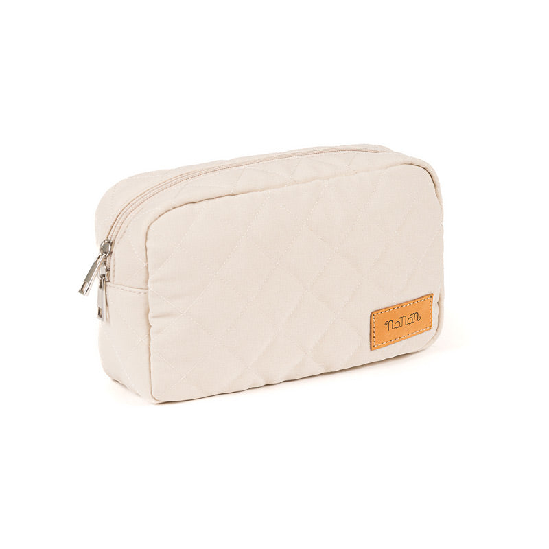 Pochette in tessuto beige - Nanan official