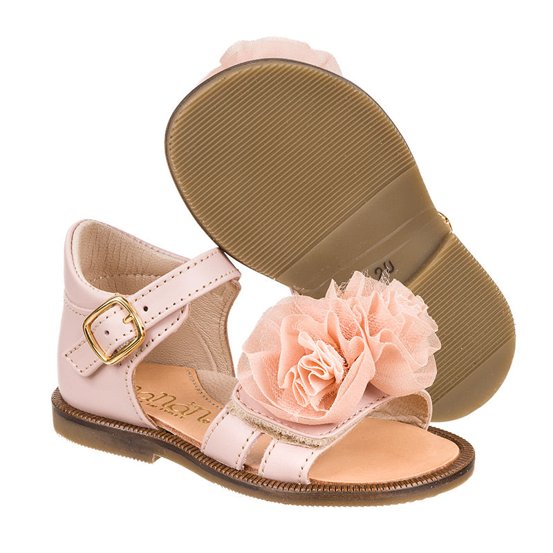 Sandalo con fiori rosa - Nanan official