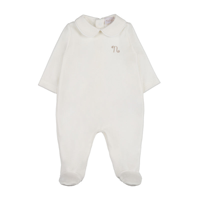 Tutina bianca in piquet - Nanan official