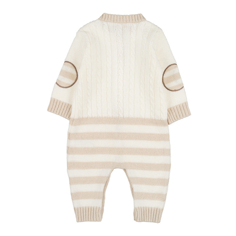 Tutina aperta davanti beige - Nanan official