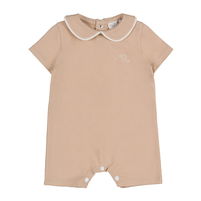 Pagliaccetto beige in piquet-Nanan official