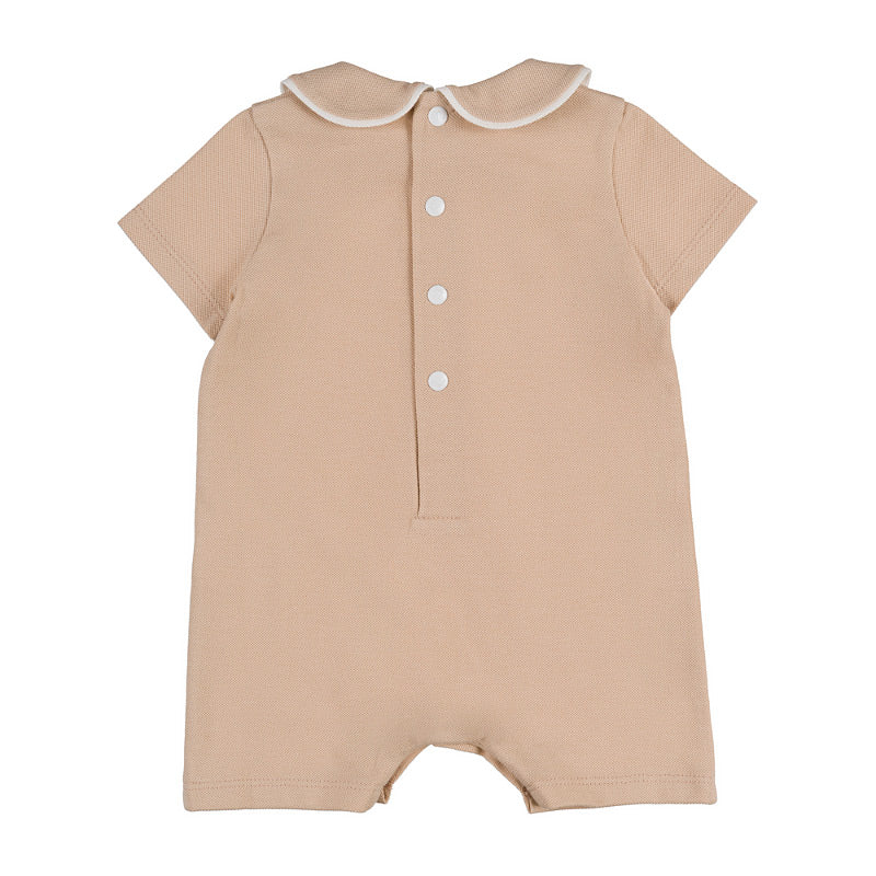 Pagliaccetto beige in piquet-Nanan official