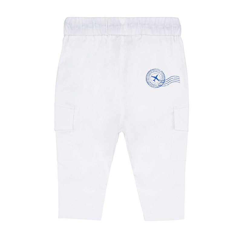 Pantalone cargo bianco-Nanan official