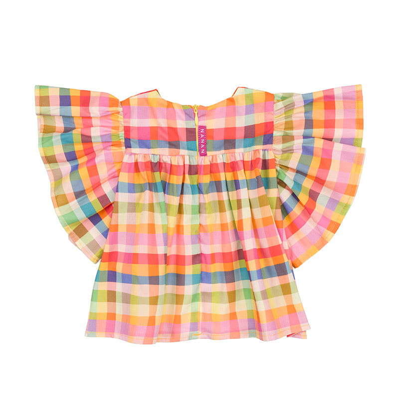 Blusa a quadri-Nanan official