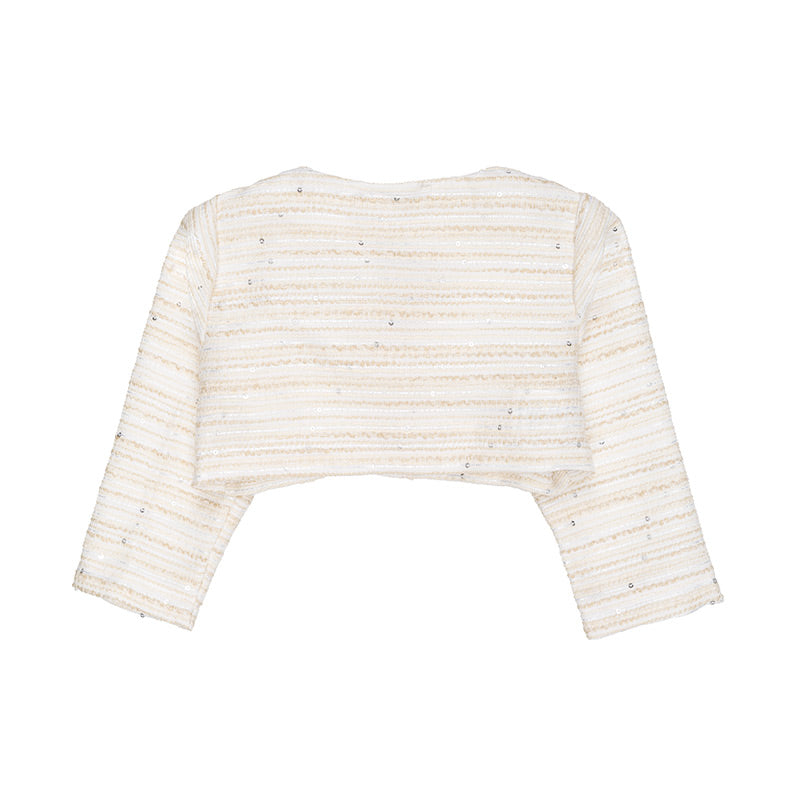 Cardigan beige con rosa-Nanan official