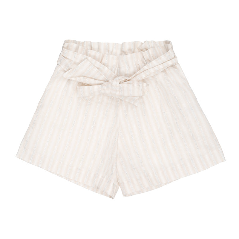 Shorts a righe panna-Nanan official