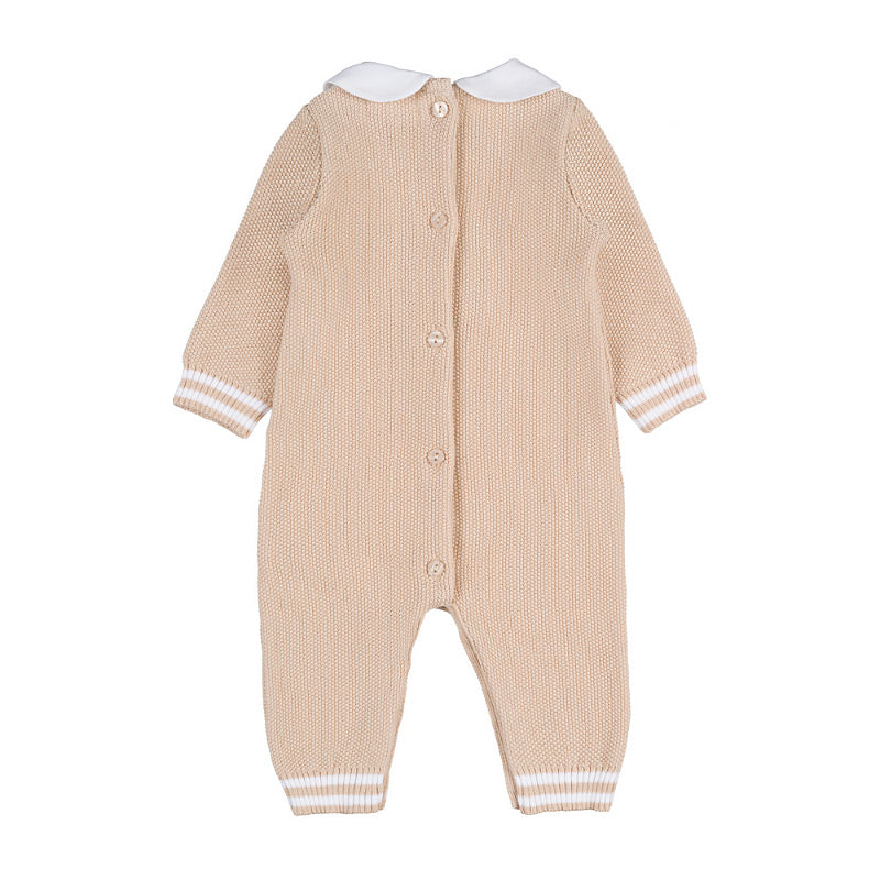 Tutina beige con taschino - Nanan official