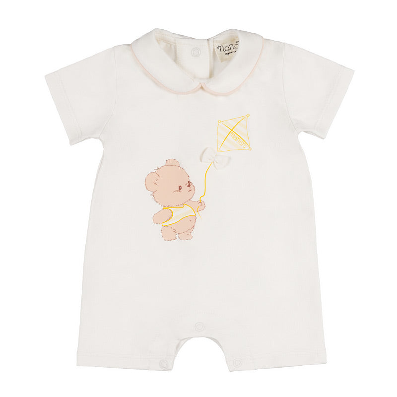 Pagliaccetto off-white con orsetto-Nanan official