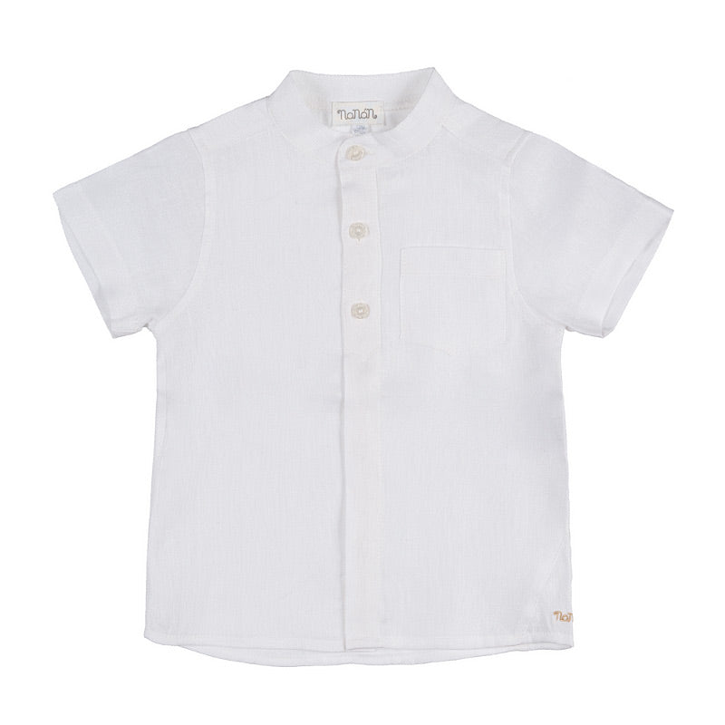 Camicia maniche corte bianca - Nanan official