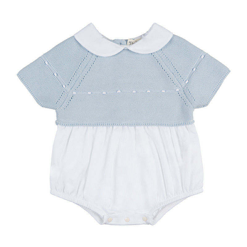 Pagliaccetto azzurro c/colletto - Nanan official