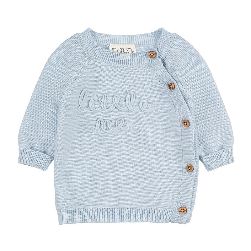 Tutina 2 pezzi azzurra "Little Me" - Nanan official