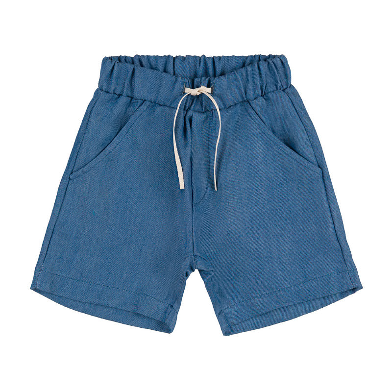 Shorts in denim blu - Nanan official