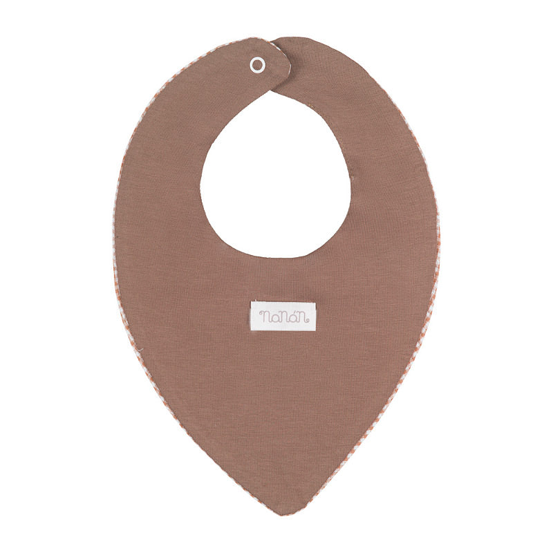 Bavaglio in vichy marrone - Nanan official