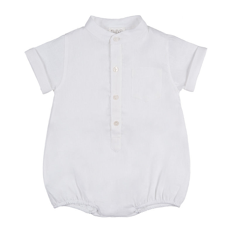Body camicia bianca in lino - Nanan official