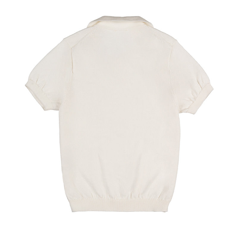 Polo off-white a maniche corte - Nanan official