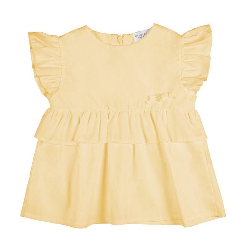 Blusa gialla c/frappa - Nanan official