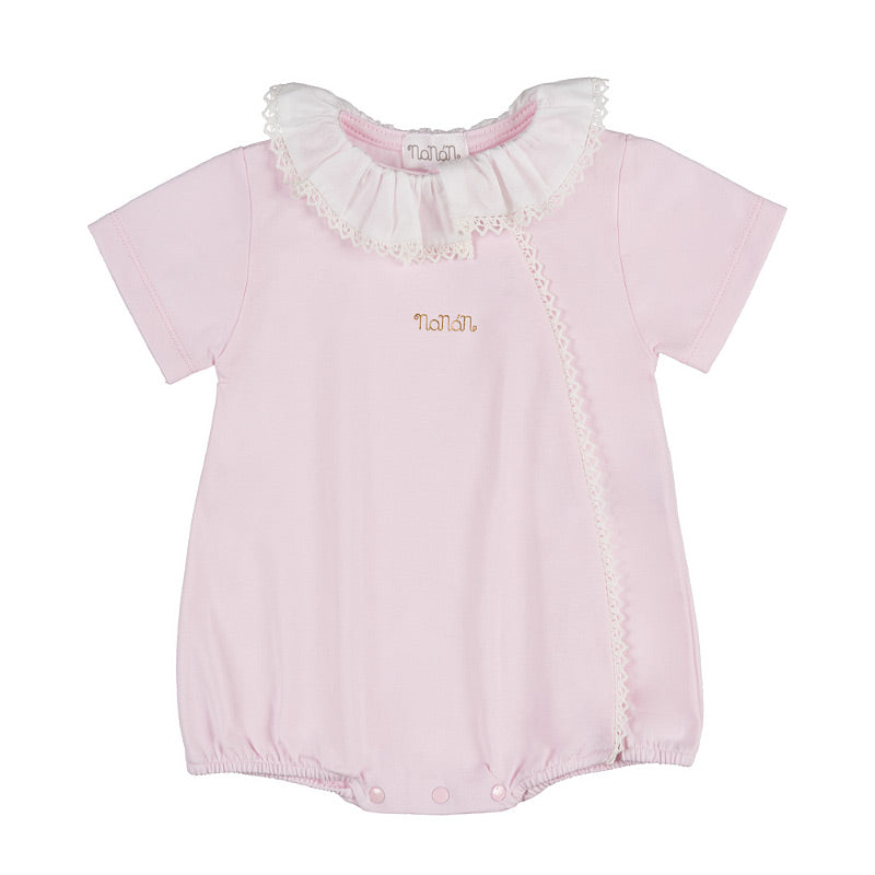 Pagliaccetto aperto davanti rosa c/colletto-Nanan official