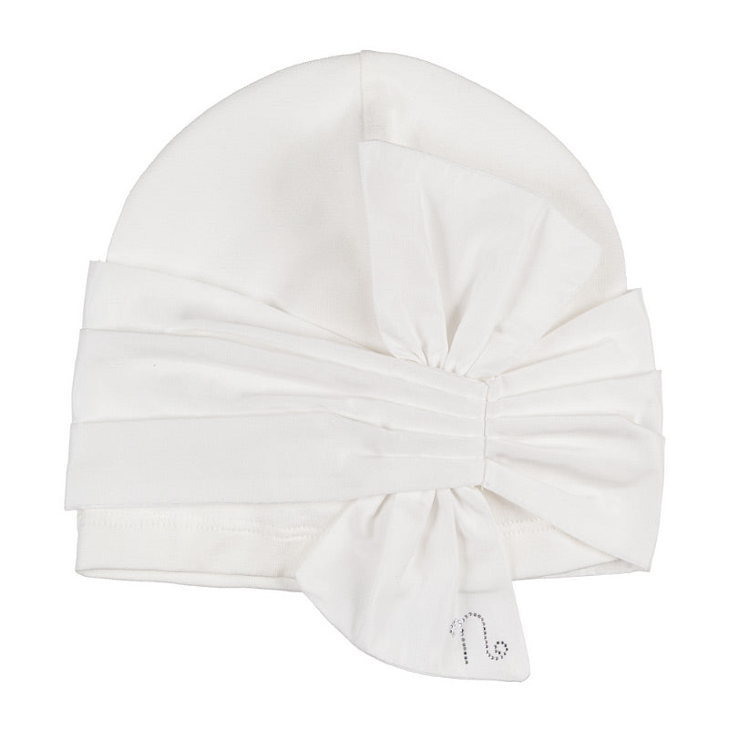 Berretta off-white con fiocco - Nanan official