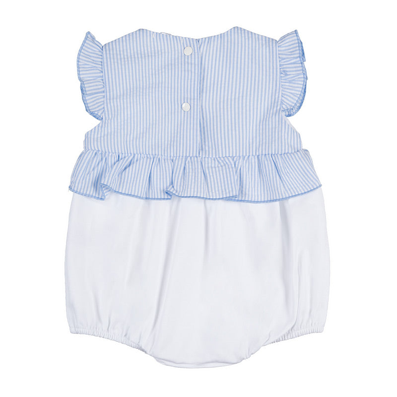 Pagliaccetto azzurro con frappe - Nanan official