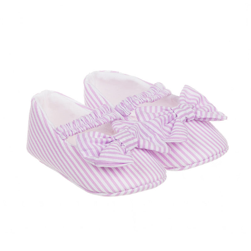 Scarpine con fiocco lilla - Nanan official