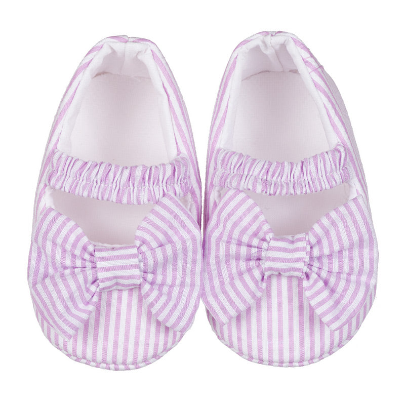 Scarpine con fiocco lilla - Nanan official