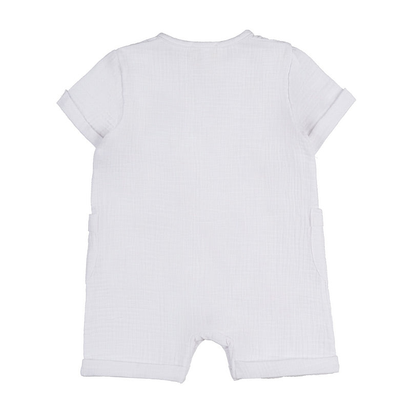 Pagliaccetto bianco aperto davanti - Nanan official