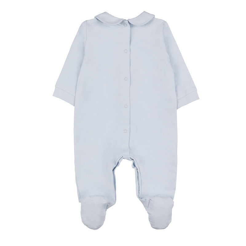 Tutina azzurra con colletto - Nanan official