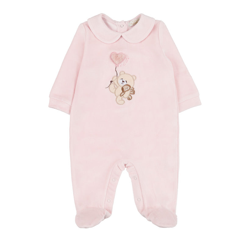 Tutina con colletto rosa - Nanan official