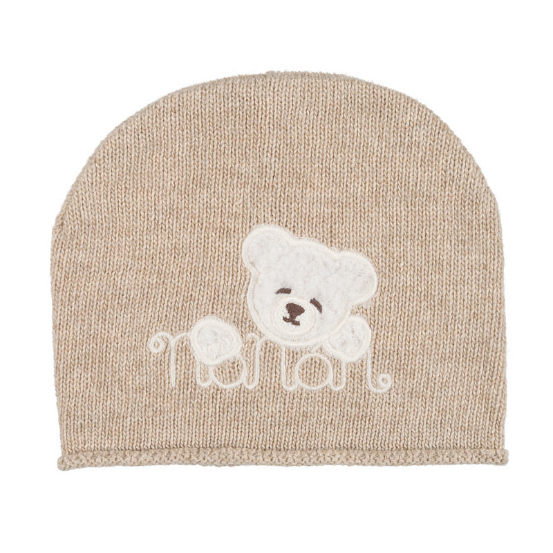 Berretta in filo beige - Nanan official