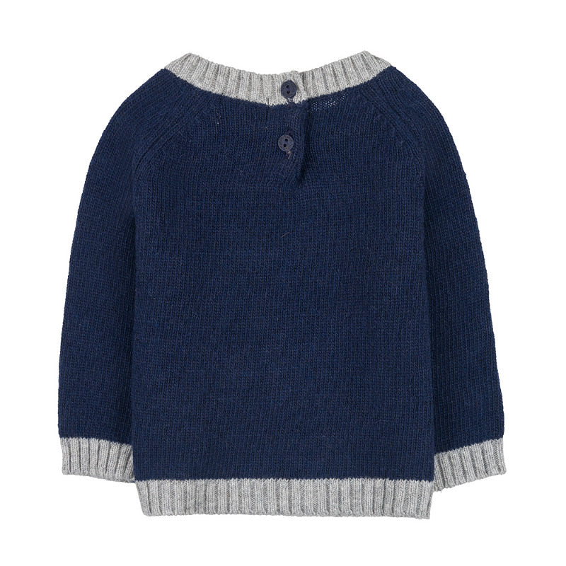Tutina due pezzi senza colletto blu - Nanan official