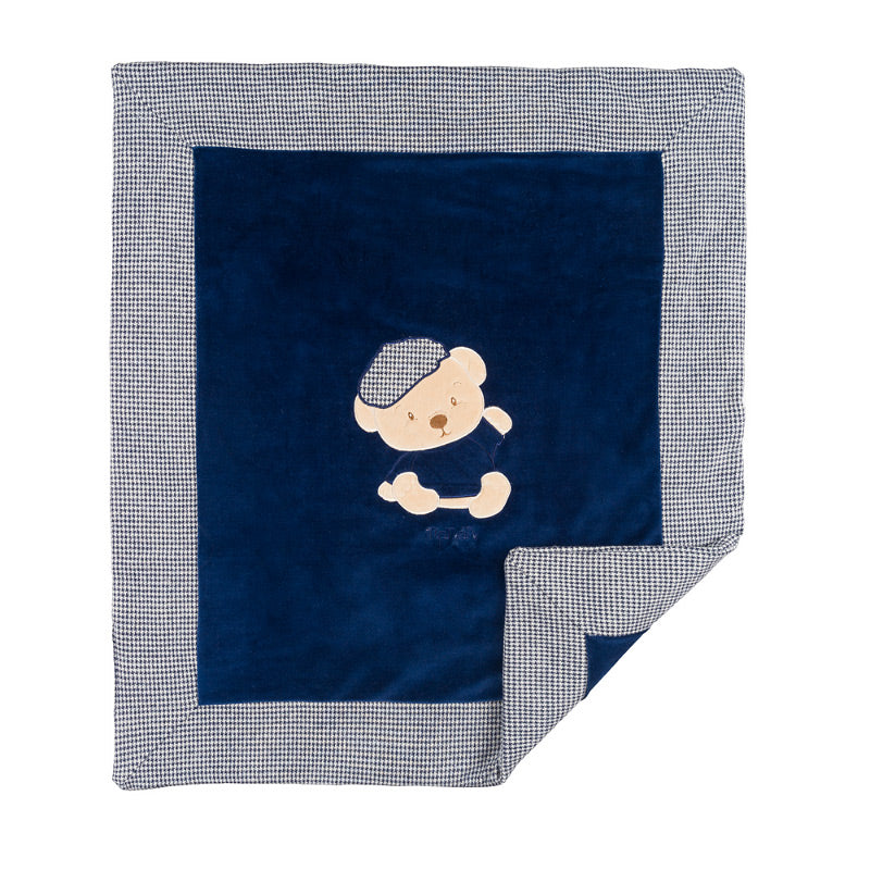 Coperta blu "Little man" - Nanan official