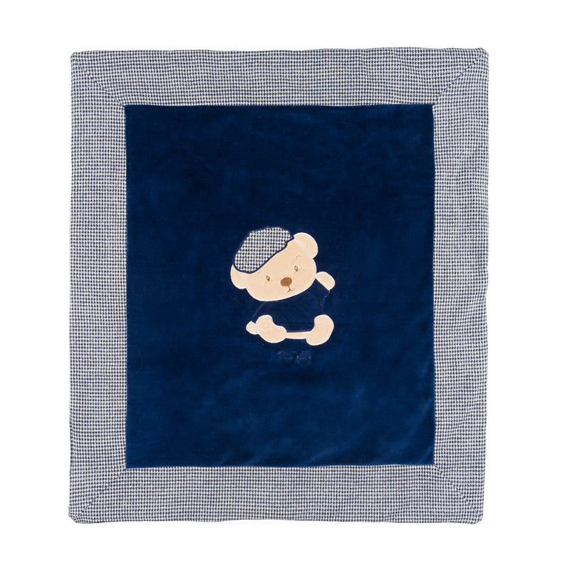 Coperta blu "Little man" - Nanan official