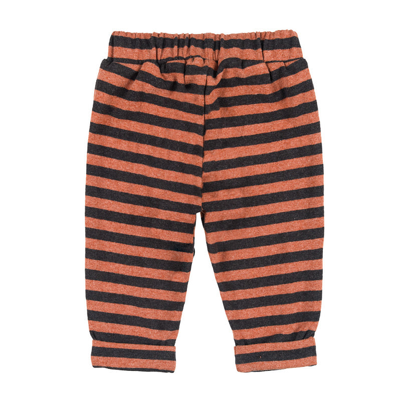 Pantalone rigato marrone - Nanan official