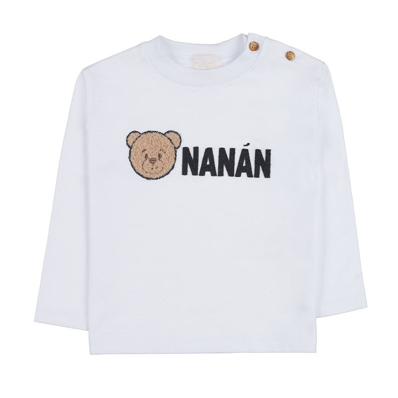 T-shirt con orsetto - Nanan official