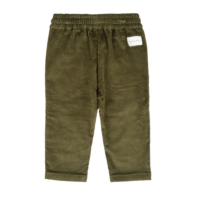 Pantaloni in velluto verde - Nanan official