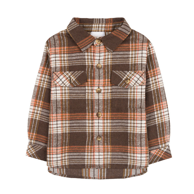 Giacca camicia marrone - Nanan official