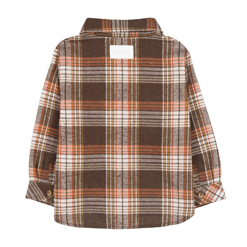 Giacca camicia marrone - Nanan official
