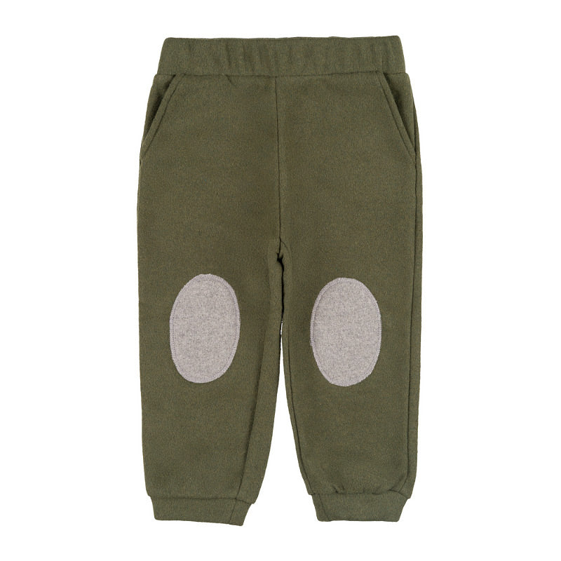 Pantaloni verdi c/toppe - Nanan official