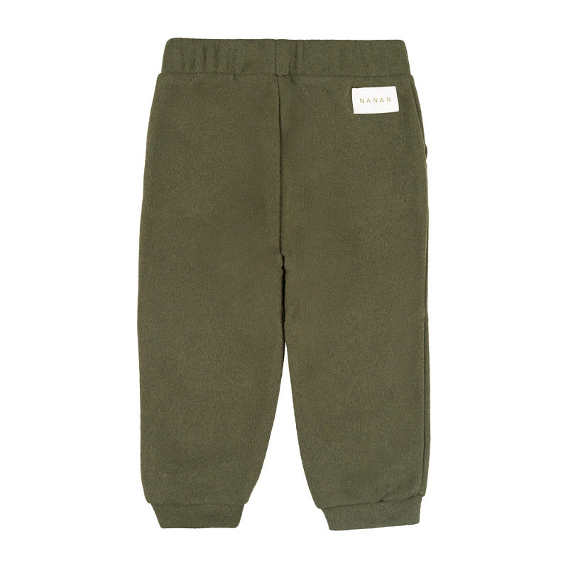 Pantaloni verdi c/toppe - Nanan official
