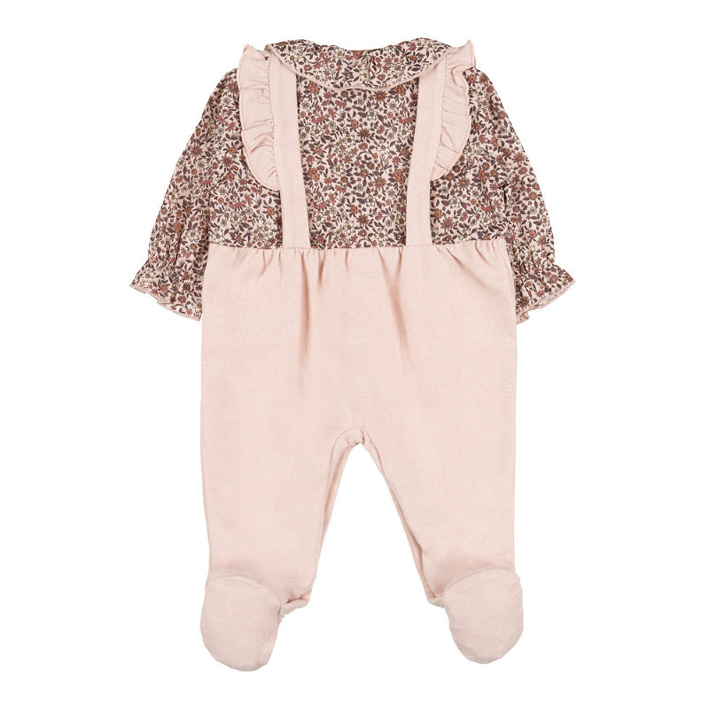 Tutina fiorata con salopette - Nanan official