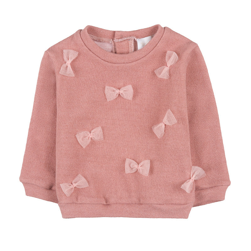 Felpa con fiocchi rosa - Nanan official