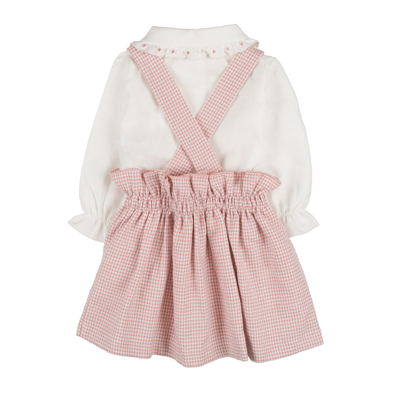 Camica con salopette rosa - Nanan official