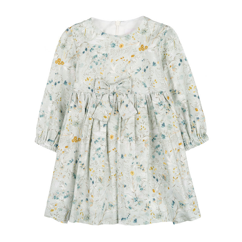 Abito a fiori verde - Nanan official