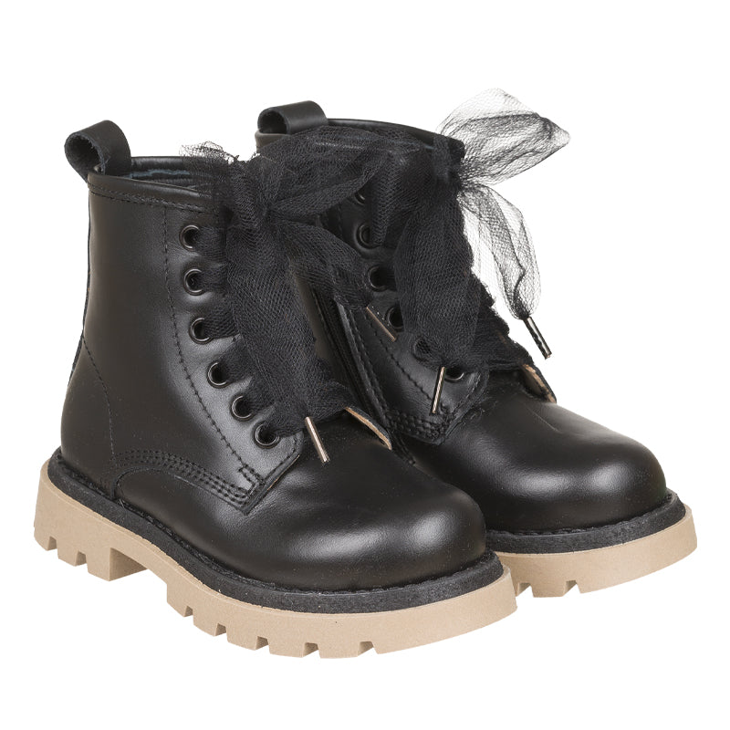 Stivaletto in pelle nero - Nanan official